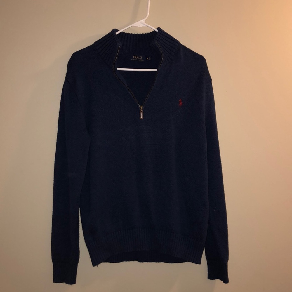 Polo 1/4 Zip Sweater
